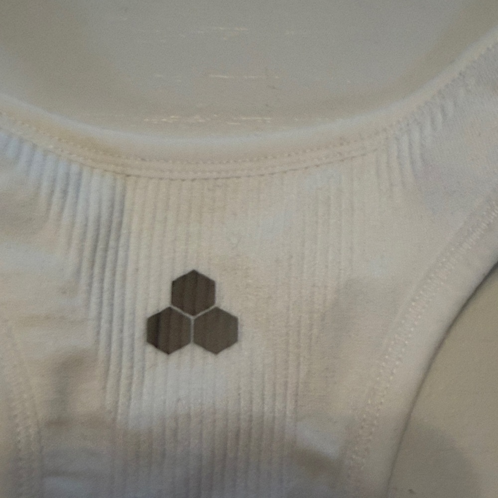 Tek Gear Women's NEW WITH TAGS White Wicking Sports Bra Size 3X - Picture 6 of 8